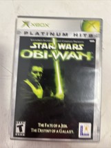 Star Wars: Obi-Wan (Microsoft Xbox, 2001) Complete! Tested! - £15.50 GBP