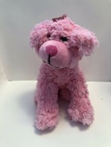 The Petting Zoo Posh Plush Pink Scruffy Dog - 11 Inches A17 - £10.38 GBP