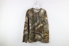 Deadstock Vtg Y2K Streetwear Mens Medium Realtree Camouflage Long Sleeve T-Shirt - $49.45