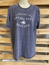 NEW Blue 84 NCAA Montana State Bobcats T-shirt Men's Size L KG - $14.84