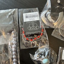PAPARAZZI Lot 12 Mixed Random Jewelry Pieces Sealed Earrings, Necklaces Etc NWT - £36.34 GBP