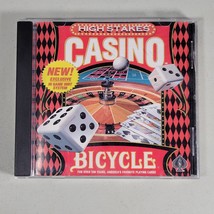 Casino PC Game High Stakes Bicycle CD Video Game Windows 95/98 Jewel Case - £6.36 GBP