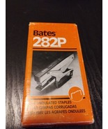 BATES 282P Plier Hand Stapler Undulated Staples Box Made in Japan Vintag... - $410.37 MXN