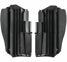 Acerbis Black Radiator Guards Louvers Shields For 19-21 Yamaha YZ 450FX YZ450FX - £31.42 GBP