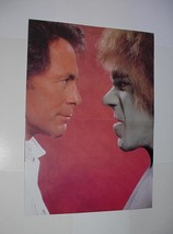 Hulk Poster #63 Bill Bixby vs Lou Ferrigno Death of Incredible Hulk TV Movie MCU - £27.96 GBP