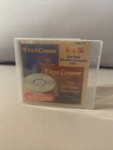 Floyd Cramer The All-Time Favorites 1 &amp; 2 Albums on One Double Length CD 1987 - £7.49 GBP