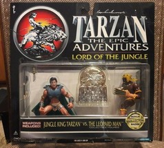 TARZAN The Epic Adventure Lord Of The Jungle King Tarzan vs The Leopard Man - £12.45 GBP