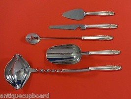 Stradivari by Wallace Sterling Silver Cocktail Party Bar Set 5pc Custom Made - £264.00 GBP