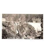 Postcard RPPC Santa Fe Dam San Gabriel Canyon River Irwindale, Californi... - £10.91 GBP