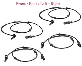 4 X ABS Wheel Speed Sensor Front Rear Left &amp; Right  Fits jeep Renegade 2015-2022 - £110.23 GBP