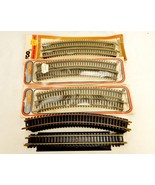 Lot of 24 PCS Vintage HO Model Tracks, 21 x 18&quot; Radius, 3 X Straight Sec... - £21.93 GBP