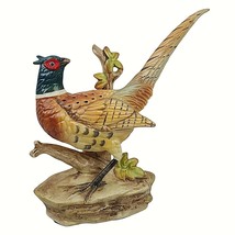 Vintage Pheasant Figurine Norcrest Japan Rare 7.5&quot; Bird - £21.01 GBP