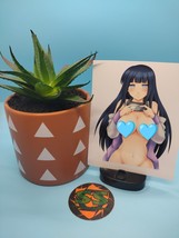 (4.5 Inches) Hinata Hyūga (Uncensored) - Water-Resistant Vinyl Sticker - $5.99