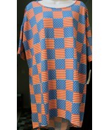 Lularoe IRMA Americana Short Sleeve Medium  NWT - $26.34 CAD