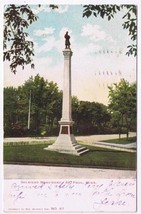 Minnesota Postcard St Paul Soldiers Monument 1908 - £2.33 GBP