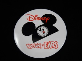 Walt Disney VoluntEars Mickey Mouse Ears Button RARE - £7.81 GBP