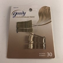 Goody Colour Collection Bobby Slide Hair Pins Bobbies Blonde 30 count - £11.04 GBP