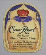 Crown Royal Canadian Whisky 3D Relief Jeweled 18X14 Wall Hanging Plaque ... - $39.99