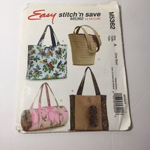 Stitch &#39;n Save 5362 Fashion Accessories Tote Bags - £10.11 GBP