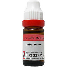 Dr. Reckeweg Sabal Serrulata 6 Ch (11ml) + Free Delivery Usa - £9.65 GBP