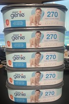 (5) Diaper Genie Square Refills, with Continuous Film, can Hold up to 27... - £33.19 GBP