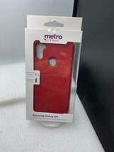 T Mobile Metro Samsung Galaxy A11 KICK Dual Layer Protective Kickstand Case NEW - $1.99
