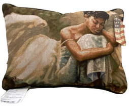 This Too Shall Pass Tapestry Throw Pillow Heart Home Angel - $19.74