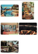 x5 1960s Vintage Postcards Acapulco Resort Hotel Las Brisas Acapulco - £15.49 GBP