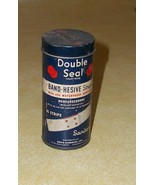 VTG 1938 DOUBLE SEAL BAND-HESIVE STRIP BANDAGES ADVERTISING TIN SUNDRIES... - £31.58 GBP