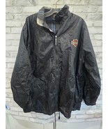 Harley Davidson Unisex Jacket L Nylon Plaid Fleece Lined Rain Jacket L F... - $75.44 CAD