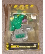2003 Marvel Incredible Hulk Collectors Clock New In The Package - £19.51 GBP