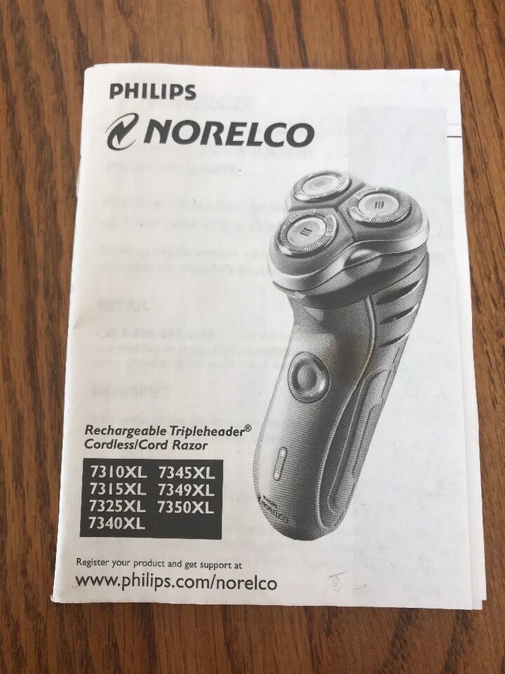 Philips NORELCO Instructions Only Ships N 24h - $15.04