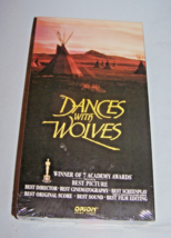 Factory Sealed VHS-Dances With Wolves-Kevin Costner, Mary McDonnell - $18.50