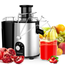 VACASSO Juicer Machine Easy to Clean with 2 Speeds for Lemon Citrus Celery Orang - £55.95 GBP