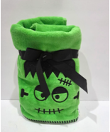 Kassafina Halloween Green Frankenstein Hand Towels Cute Festive Set of 2 - $28.70