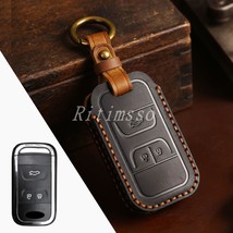 Leather Car Key Cover Case for Chery Tiggo 3 5X 4 8 Glx 7 2019 2020 Smart Keyles - £83.90 GBP