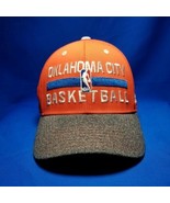 Adidas Oklahoma City Thunder Fitted Hat S/M Fitmax NBA Basketball OKC Bill  - $10.70