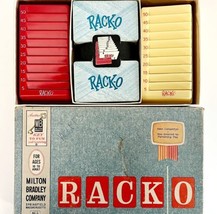 1961 Racko Antique Milton Bradley Card Game Complete Key to Fun and Lear... - $24.99