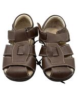 Pediped Brown Leather Kids Sandals Size 25/8.5 - €16,36 EUR