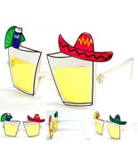 2 pair TEQUILA DRINKING GLASS  NOVELTY PARTY GLASSES sunglasses #297 men... - $12.96 CAD