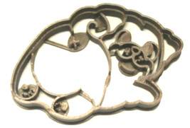 Pug Butt Back Dog Breed Puppy Curly Tail Rescue Cookie Cutter USA PR2371 - £3.11 GBP