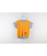 Vintage 90s Puma Boys Medium Spell Out Short Sleeve Crewneck Sweatshirt ... - $29.65