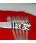 6X SF 1881 Roger’s Oneida Silverware Scandinavia Salad Forks Silverplate - $34.81 CAD