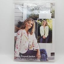 The Frayed Jacket (Favorite Things Pattern Designs) sizes 4-22 - $10.00