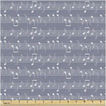 Melody Harmony Jazz Fabric - Pale Lavender, 2 Yards - Decor - $87.11