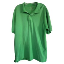 L.L. Bean Regular Fit Premium Short Sleeve Green Polo Shirt 233437 Men&#39;s... - $12.73
