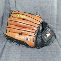 Wilson A500 Baseball Glove Mitt Soft Leather RHT 11.5 inch Blk/Brn A0500 A115 - £17.97 GBP