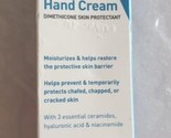 CeraVe Therapeutic Hand Cream for Dry Cracked Hands Unscented - 3oz EXP:... - $9.49