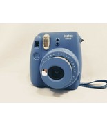 Fujifilm Instax Mini 9 Blue w Polkadot Hand Strap 10 Photos Remaining - £29.80 GBP