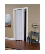 Spectrum Via 48 In. X 96 In. White Mist Vinyl Accordion Door Closet or E... - $107.44